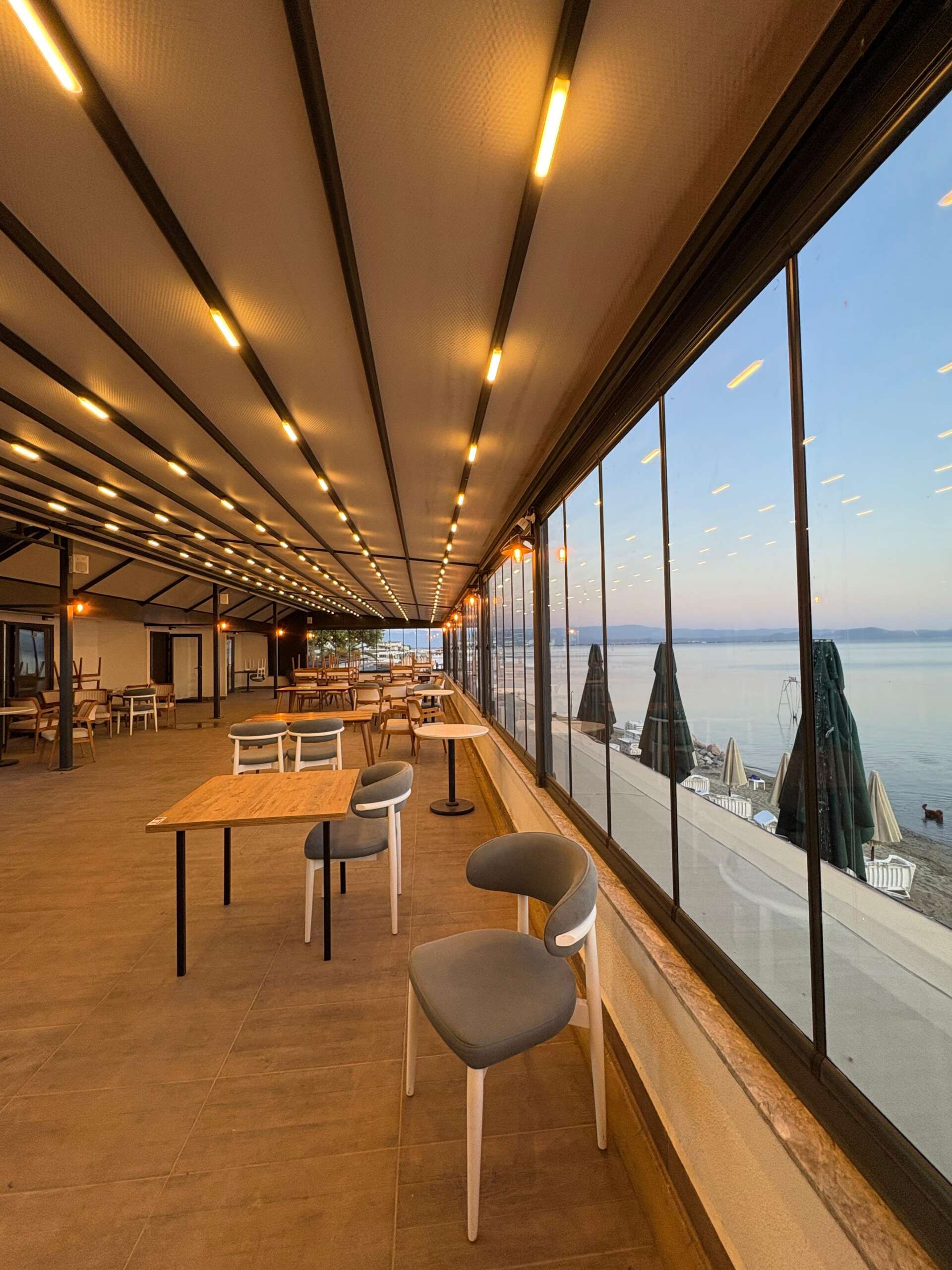 Otomatik Pergola ve Cam Balkon